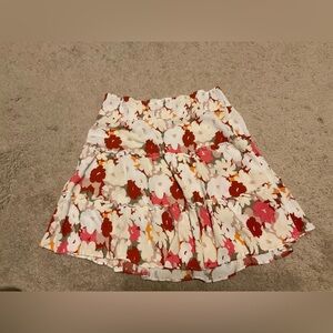 Market & Spruce Floral Skirt